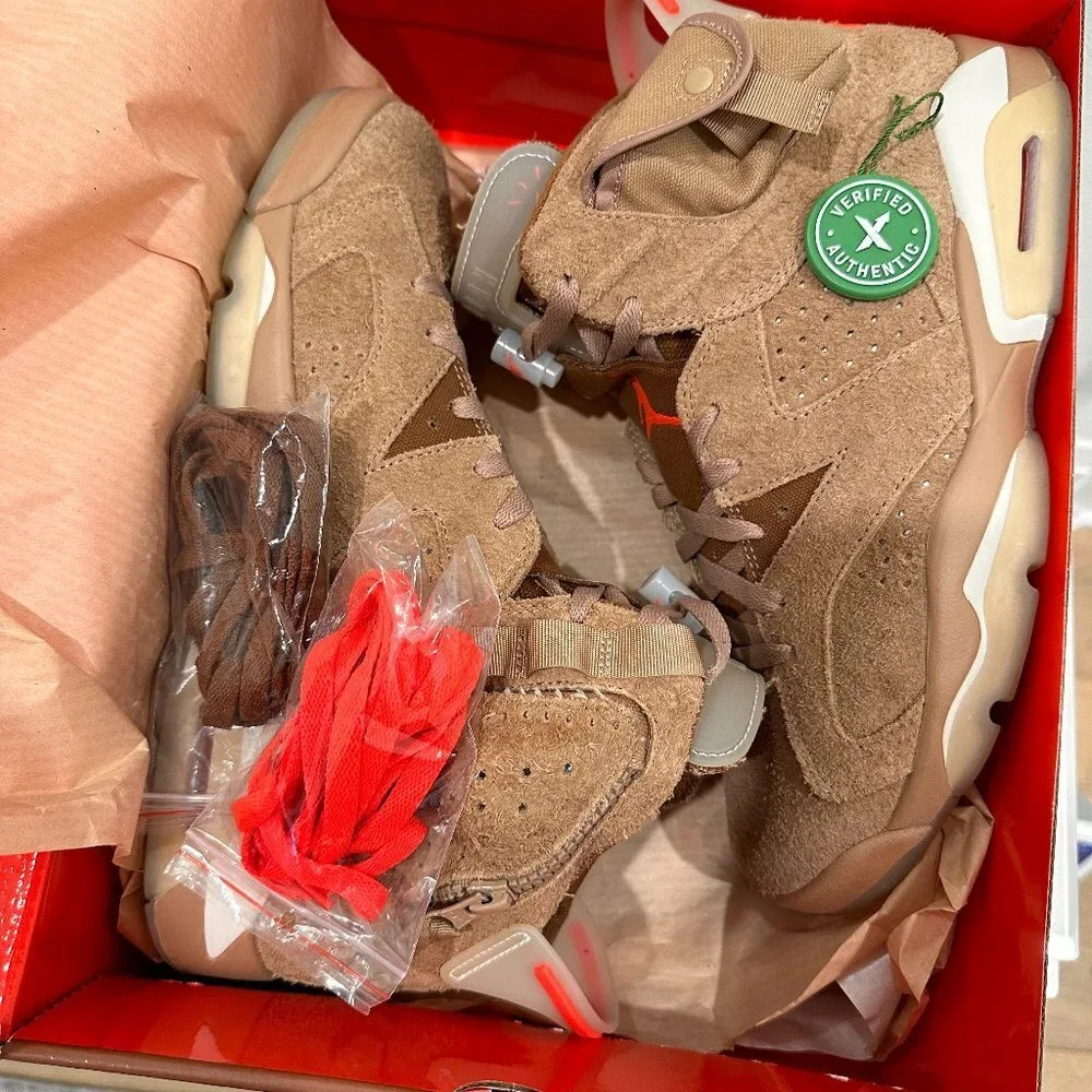 Jordan 6 Retro Travis Scott British Khaki